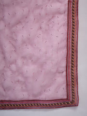 Women Ethnic Motifs Embroidered Regular Sequinned Kurta with Sharara & With Dupatta