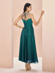 Women Embroidered Thread Work Ethnic Dress