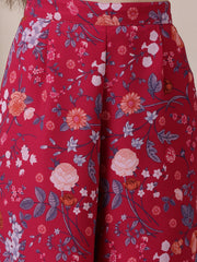 Girls Printed Top with Palazzos