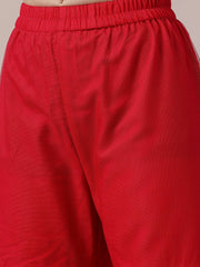 Girls Floral Regular Kurta with Sharara & With Dupatta