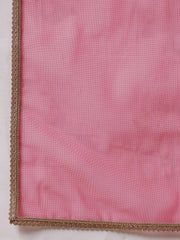 Girls Floral Regular Kurta with Sharara & With Dupatta