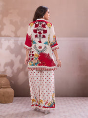 Printed Tunic With Trousers Co-Ords