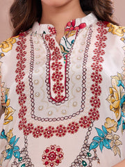 Printed Tunic With Trousers Co-Ords