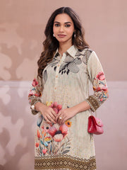Floral Printed Tunic with Palazzos