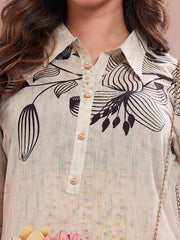 Printed Tunic With Trousers Co-Ords