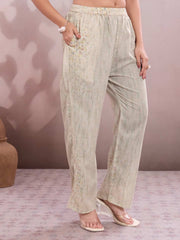 Floral Printed Tunic with Palazzos