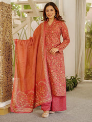 Gajri Causul Wear Cottan Kurta Set