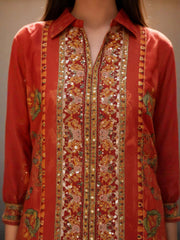 Embellished Tunic with Trousers