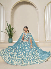 Entrancing Crush Embroidered Lehenga Choli
