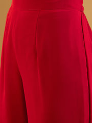 Women Ethnic Motifs Embroidered Regular Kurta with Palazzos & With Dupatta