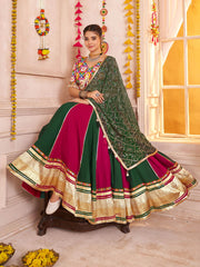 Festive Multi Color Cotton Chaniya Choli for Navratri