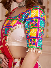Premium Multi Color Embroidered Chaniya Choli Set for Navratri