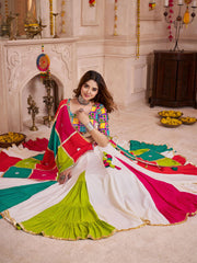 Premium Multi Color Embroidered Chaniya Choli Set for Navratri