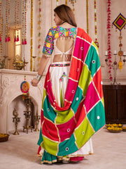 Premium Multi Color Embroidered Chaniya Choli Set for Navratri