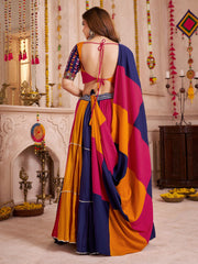 Stylish Multi Color Cotton Chaniya Choli for Navratri