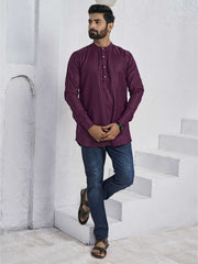 Band Collar Straight Kurta