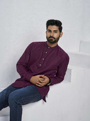 Band Collar Straight Kurta
