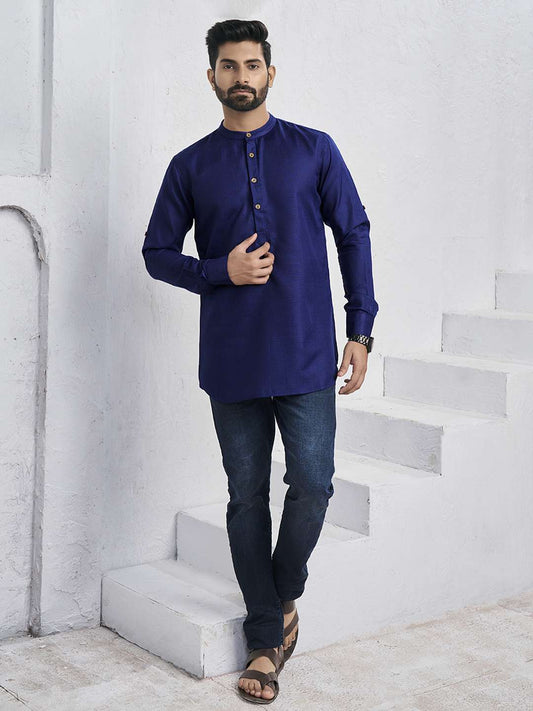 Band Collar Straight Kurta