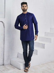 Band Collar Straight Kurta