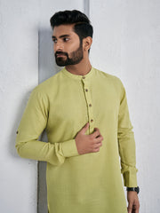 Band Collar Straight Kurta