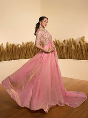 Women Embroidered Thread Work Anarkali Kurta