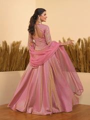 Women Embroidered Thread Work Anarkali Kurta