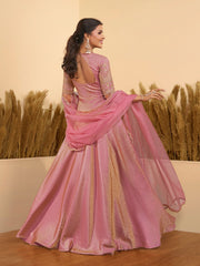 Women Embroidered Thread Work Anarkali Kurta