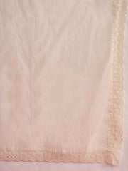 Women Floral Embroidered Regular Thread Work Pure Cotton Kurta & Trousers & Dupatta