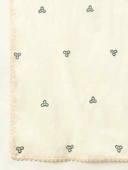 Women Ethnic Motifs Embroidered Panelled Thread Work Kurta with Trousers & With Dupatta