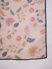 Floral Printed Saree With Unstitched Blouse Piece