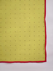 Mukaish Work Embellished Saree With Unstitched Blouse