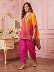Bling & Sparkly Silk Embellished Tunic with Palazzos