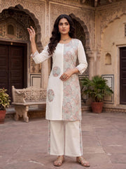Printed Tunic with Palazzos