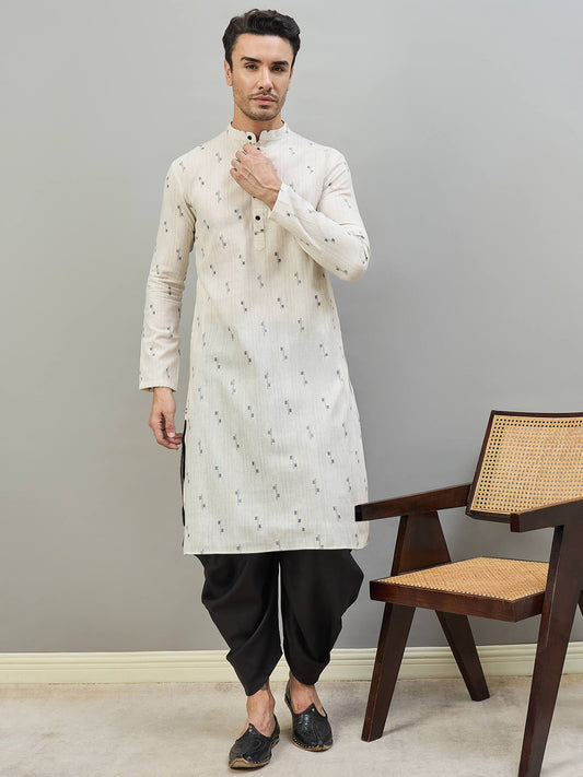 Men Geometric Printed Kurta