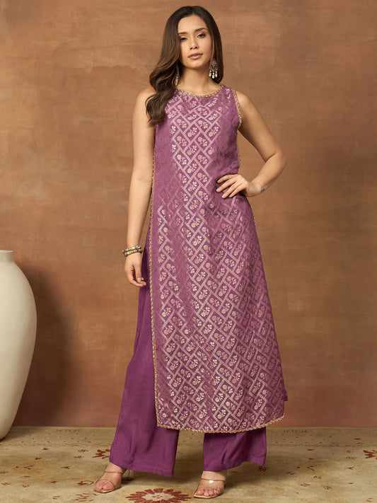 Women Regular Kurta with Palazzos