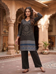 Printed Tunic with Palazzos