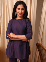 Purple Top with Trouser Co-Ords