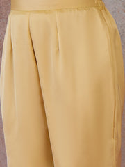 Women Ethnic Motifs Embroidered Regular Sequinned Kurta with Palazzos & With Dupatta