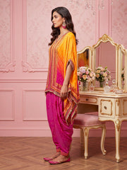 Bling & Sparkly Silk Embellished Tunic with Palazzos