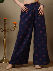 Girls Floral Printed Regular Kurta with Palazzos