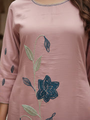 Embroidered Tunic with Trousers