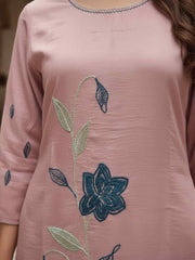 Embroidered Tunic with Trousers