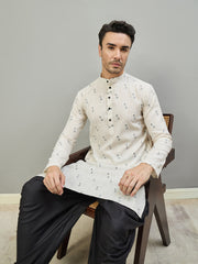 Men Geometric Printed Kurta