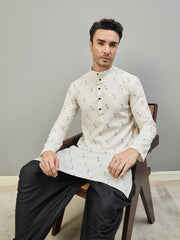 Men Geometric Printed Kurta