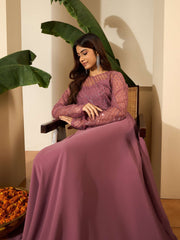 Women Embellished Sequined Maxi Ethnic Dress