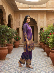 Printed Tunic with Palazzos