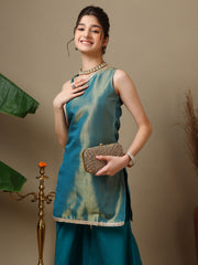 Girls Regular Gotta Patti Kurta with Palazzos