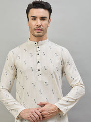 Men Geometric Printed Kurta