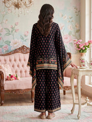 Bohemian Silk Embroidered Tunic with Palazzos