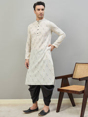 Men Geometric Printed Kurta